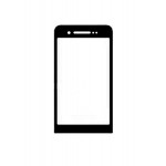 Replacement Front Glass For Samsung W2016 Silver By - Maxbhi.com
