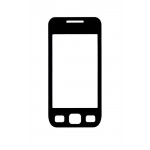 Replacement Front Glass For Samsung Wave 2 Pro S5333 Black By - Maxbhi.com