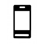 Replacement Front Glass For Samsung D980 Black By - Maxbhi.com