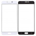 Replacement Front Glass For Samsung Galaxy C7 White By - Maxbhi Com