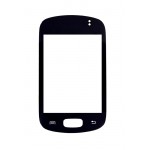 Replacement Front Glass For Samsung Galaxy Music S6010 Black By - Maxbhi.com
