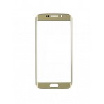 Replacement Front Glass For Samsung Galaxy S6 Duos Gold By - Maxbhi.com