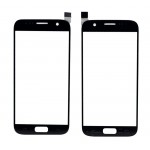 Replacement Front Glass For Samsung Galaxy S7 Black By - Maxbhi Com