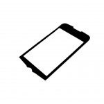 Replacement Front Glass For Samsung I5700 Galaxy Spica Black By - Maxbhi.com