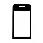 Replacement Front Glass For Samsung S5233t Black By - Maxbhi.com