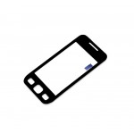 Replacement Front Glass For Samsung Wave 575 S5753 Black By - Maxbhi.com