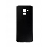 Back Panel Cover For Samsung Galaxy A5 2018 Black - Maxbhi.com