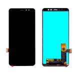 Lcd With Touch Screen For Samsung Galaxy A8 Plus 2018 Blue By - Maxbhi Com