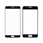 Replacement Front Glass For Samsung Galaxy A9 2016 Black By - Maxbhi Com