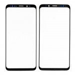 Replacement Front Glass For Samsung Galaxy S9 Black By - Maxbhi Com