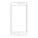 Replacement Front Glass For Samsung Galaxy J2 2017 White By - Maxbhi.com
