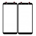 Replacement Front Glass For Samsung Galaxy J8 2018 Black By - Maxbhi Com