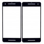 Replacement Front Glass For Google Pixel 2 Black By - Maxbhi Com
