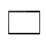 Replacement Front Glass For Google Pixel C Black By - Maxbhi.com