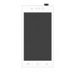 Lcd With Touch Screen For Karbonn A6 Turbo 3g White By - Maxbhi.com