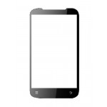 Replacement Front Glass For Karbonn Kt81 Black By - Maxbhi.com