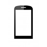 Replacement Front Glass For Karbonn Kt82 Black By - Maxbhi.com