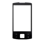 Replacement Front Glass For Asus Nuvifone A50 Black By - Maxbhi.com