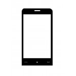 Replacement Front Glass For Asus Nuvifone M10 Black By - Maxbhi.com