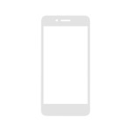 Replacement Front Glass For Asus Padfone Mini 4.3 White By - Maxbhi.com