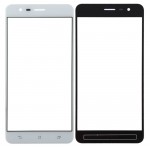 Replacement Front Glass For Asus Zenfone 3 Zoom Ze553kl White By - Maxbhi Com