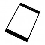 Replacement Front Glass For Asus Zenpad S 8.0 Z580c Black By - Maxbhi.com