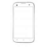 Replacement Front Glass For Infinix Surf Viva X405 White By - Maxbhi.com
