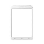 Replacement Front Glass For Intex Aqua Qwerty White By - Maxbhi.com