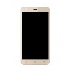 Lcd With Touch Screen For Intex Aqua 5.5 Vr Plus White By - Maxbhi.com