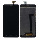 Lcd With Touch Screen For Intex Aqua Jewel 2 Black By - Maxbhi Com