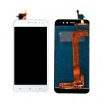 Lcd With Touch Screen For Intex Aqua Lions X1 White By - Maxbhi Com