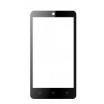 Replacement Front Glass For Intex Cloud N4 Black By - Maxbhi.com