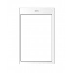 Replacement Front Glass For Intex Plasma White By - Maxbhi.com