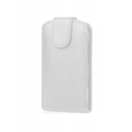 Flip Cover For Spice Boss Chocolate M5373 White By - Maxbhi.com