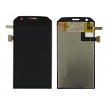 Lcd With Touch Screen For Cat S31 White By - Maxbhi Com