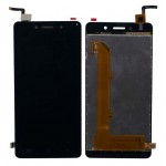 Lcd With Touch Screen For Spice F302 Black By - Maxbhi Com