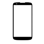 Replacement Front Glass For Spice Coolpad Mi515 Black By - Maxbhi.com