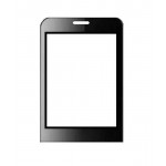 Replacement Front Glass For Spice M5565 Black By - Maxbhi.com