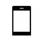 Replacement Front Glass For Spice M5665 T2 Black White By - Maxbhi.com