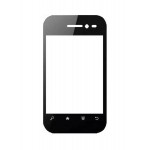 Replacement Front Glass For Spice Mi315 Black By - Maxbhi.com