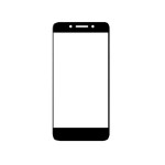 Replacement Front Glass For Coolpad Cool S1 Black By - Maxbhi.com