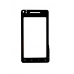 Replacement Front Glass For Motorola Milestone Xt720 Black By - Maxbhi.com