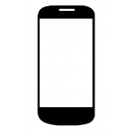 Replacement Front Glass For Celkon A19 Black By - Maxbhi.com