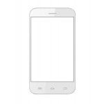 Replacement Front Glass For Celkon Campus Mini A350 White By - Maxbhi.com