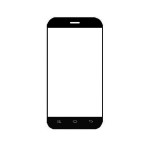 Replacement Front Glass For Celkon Trendz Black By - Maxbhi.com