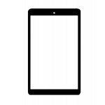 Replacement Front Glass For Dell Venue 7 16gb 3g White By - Maxbhi.com
