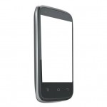 Replacement Front Glass For Celkon A10 3g Campus Series White By - Maxbhi Com