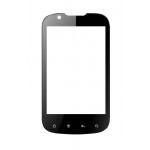 Replacement Front Glass For Celkon A77 Black By - Maxbhi.com