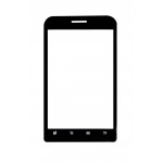 Replacement Front Glass For Celkon C88 Black By - Maxbhi.com