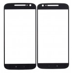 Replacement Front Glass For Moto G4 Black By - Maxbhi Com